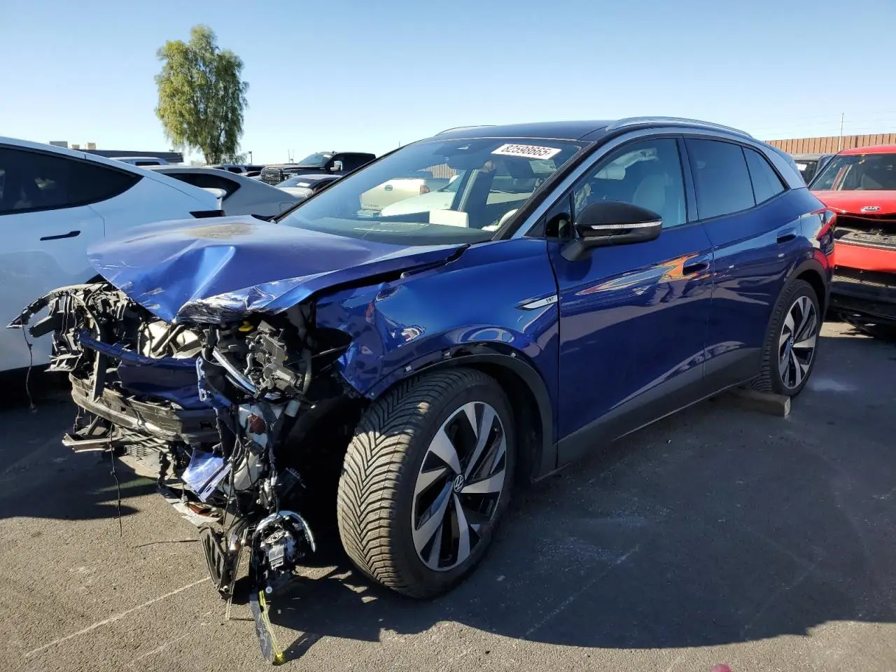 VOLKSWAGEN ID.4 FIRST 2021. Lot# 82598665. VIN WVGDMPE21MP008626. Photo 1