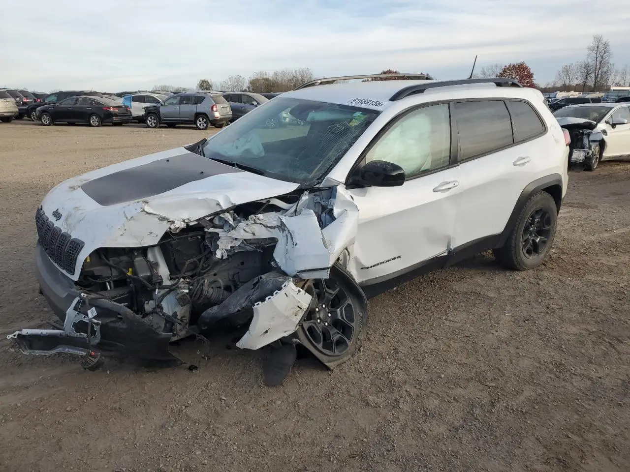 JEEP CHEROKEE 2022. Lot# 91689155. VIN 1C4PJMBX2ND548353. Photo 1