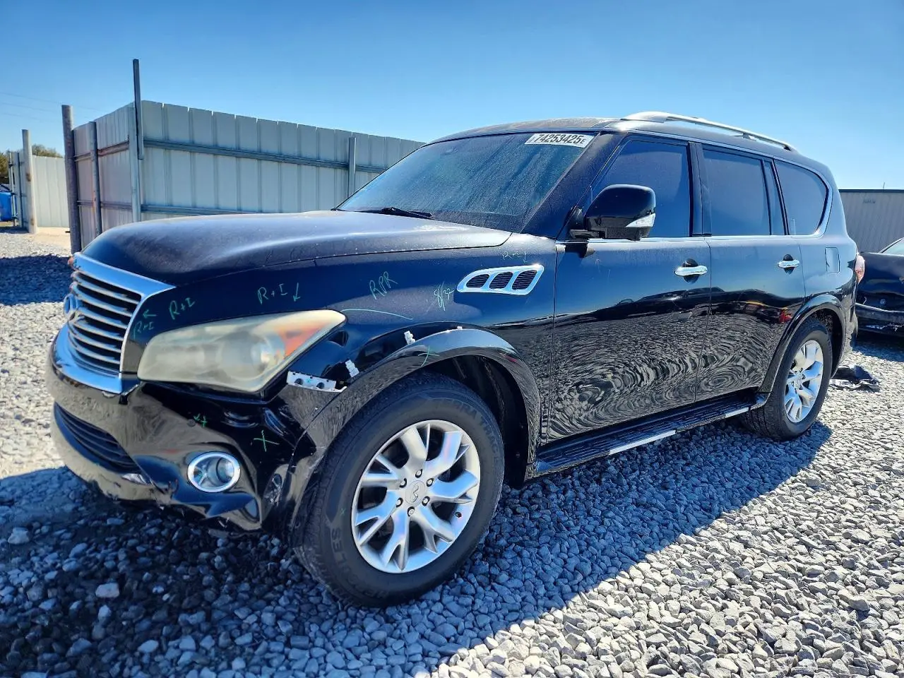 INFINITI QX56 2011. Lot# 74253425. VIN JN8AZ2NF3B9503723. Photo 1