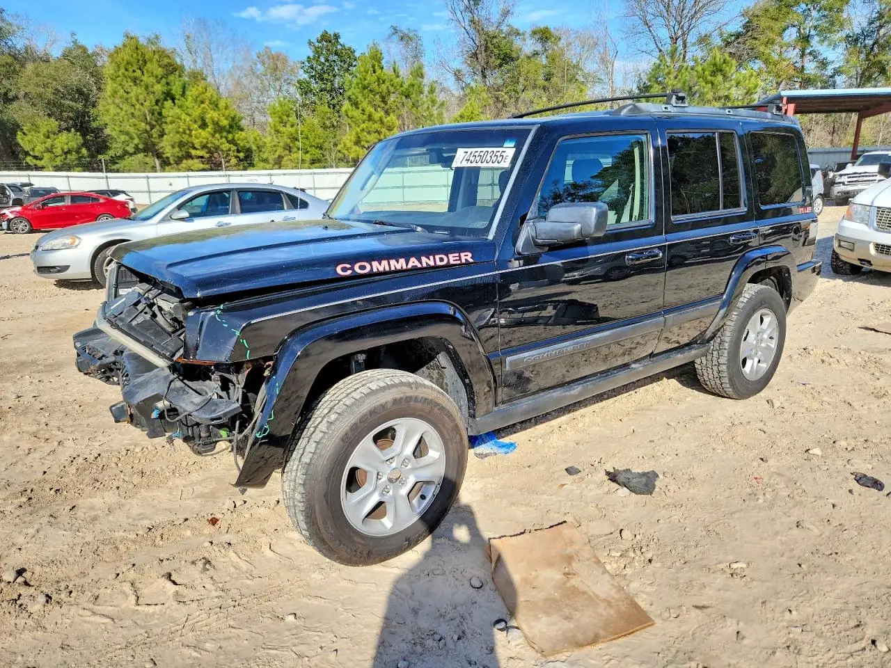 JEEP COMMANDER 2007. Lot# 74550355. VIN 1J8HG48K97C546809. Photo 1