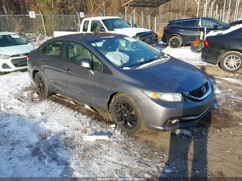 HONDA CIVIC 2013. Lot# 43951148. VIN 19XFB2F96DE260857. Photo 1