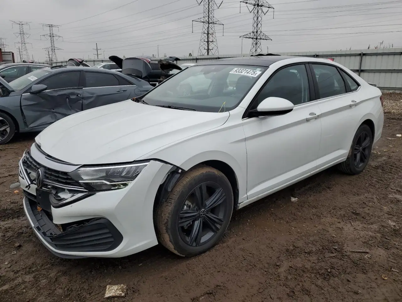 VOLKSWAGEN JETTA 2024. Lot# 93321475. VIN 3VW7M7BU9RM099193. Photo 1