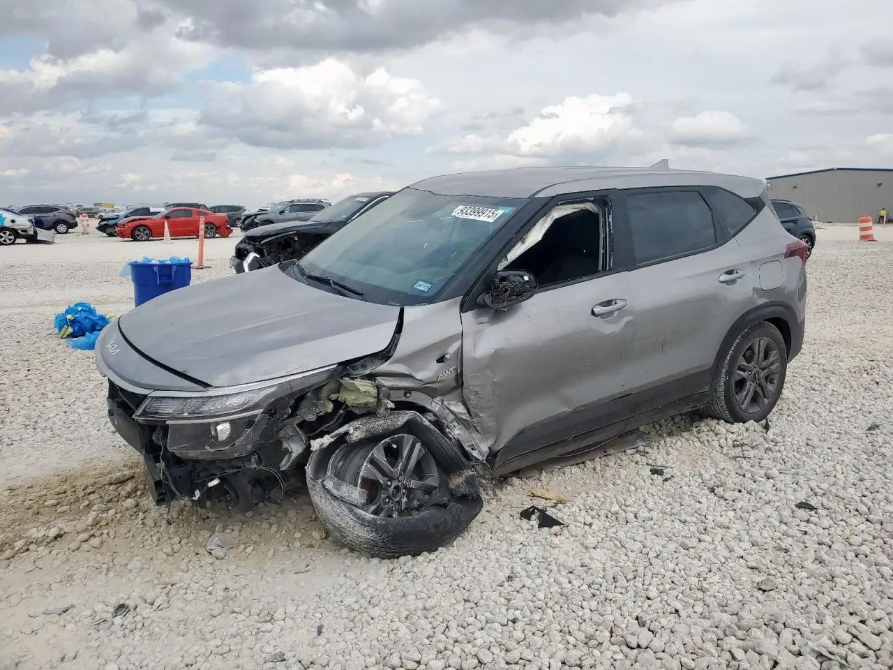 KIA SELTOS 2022. Lot# 93399915. VIN KNDEPCAA5N7323968. Photo 1