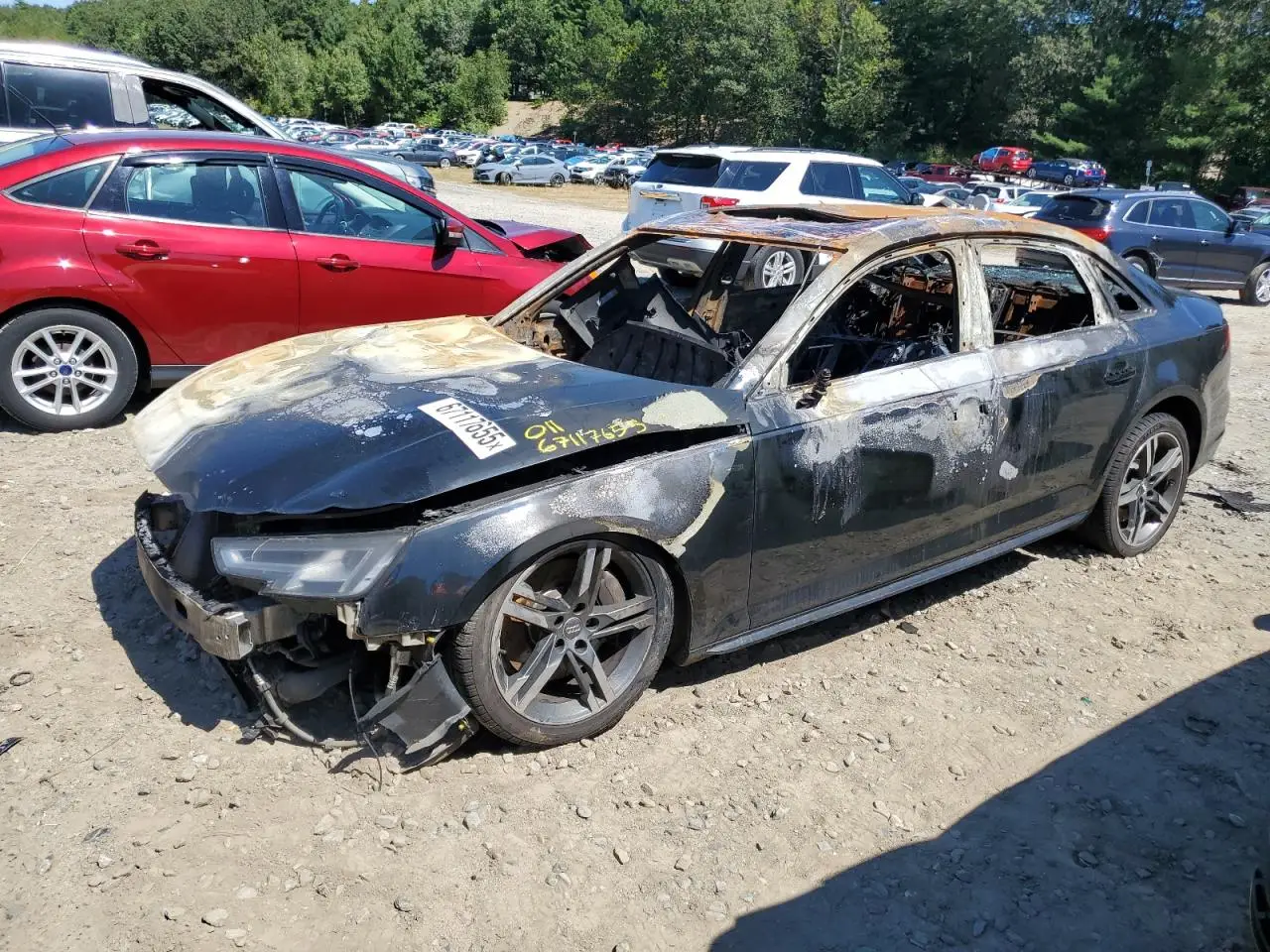 AUDI A4 2018. Lot# 67117655. VIN WAUENAF47JN011036. Photo 1