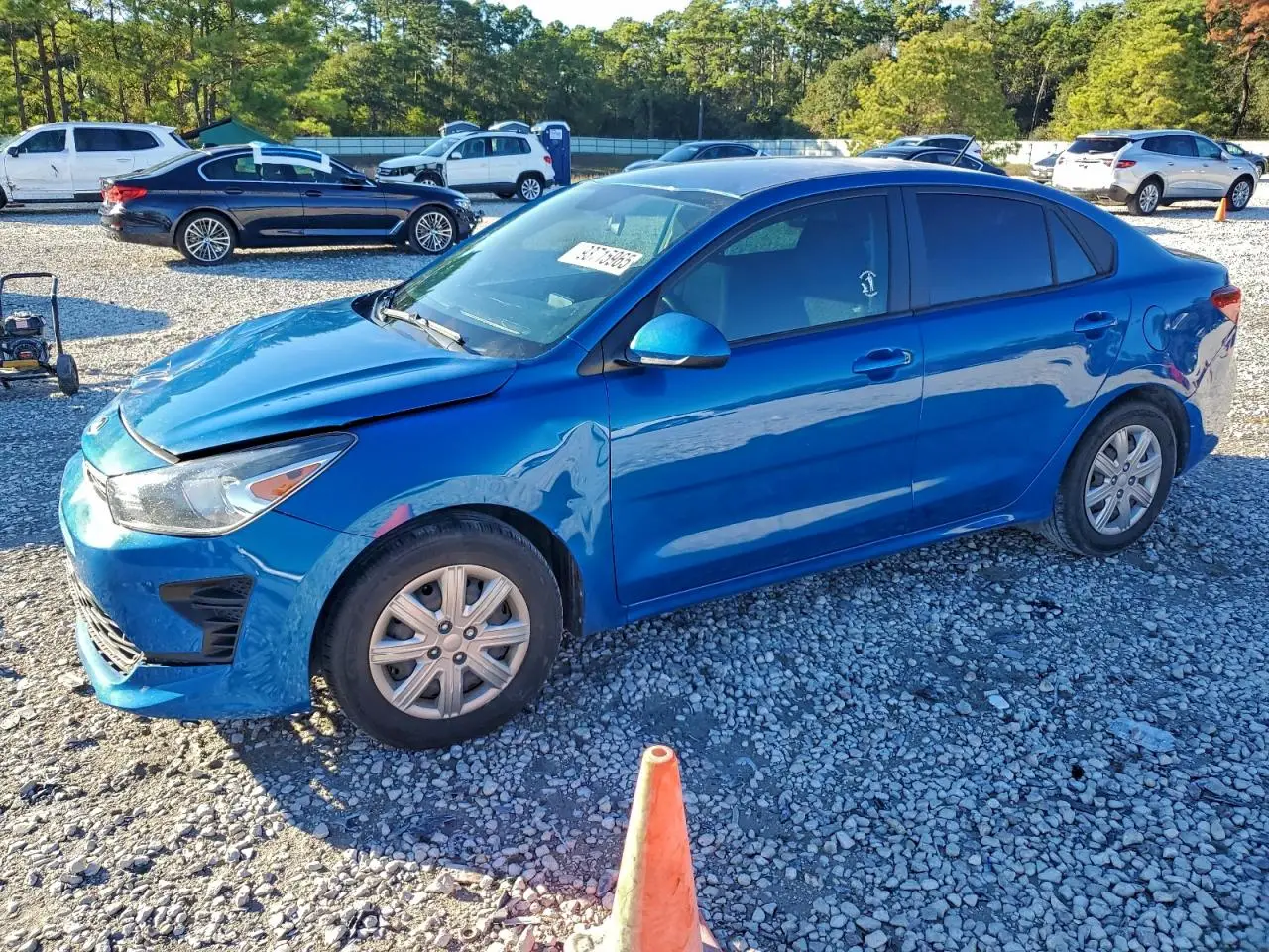 KIA RIO 2021. Lot# 93715965. VIN 3KPA24AD7ME422593. Photo 1