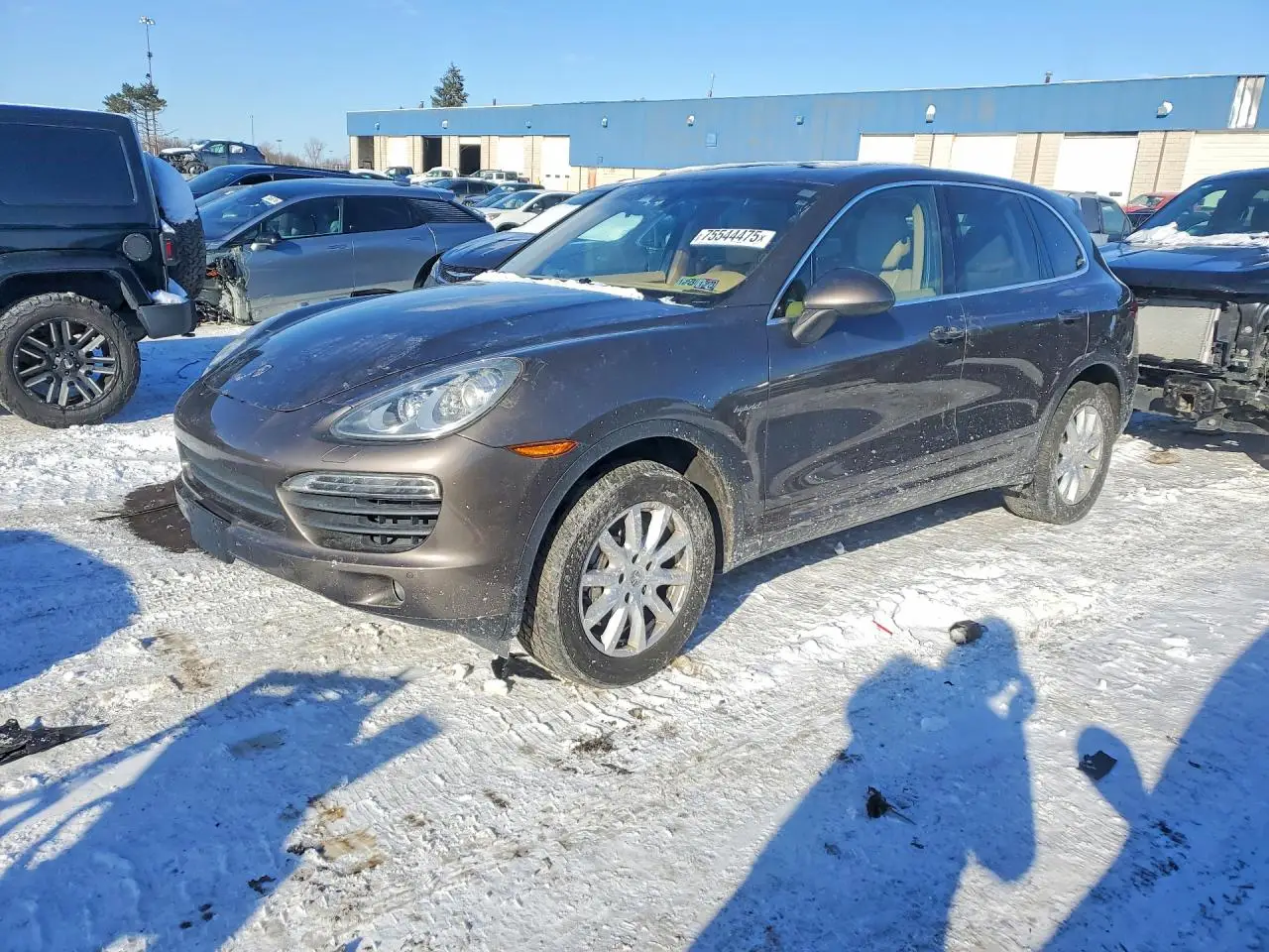 PORSCHE CAYENNE 2012. Lot# 75544475. VIN WP1AE2A22CLA91145. Photo 1