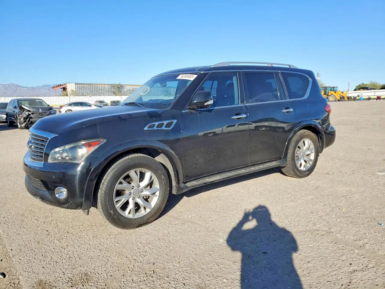INFINITI QX56 2012. Lot# 74245465. VIN JN8AZ2NF3C9515436. Photo 1