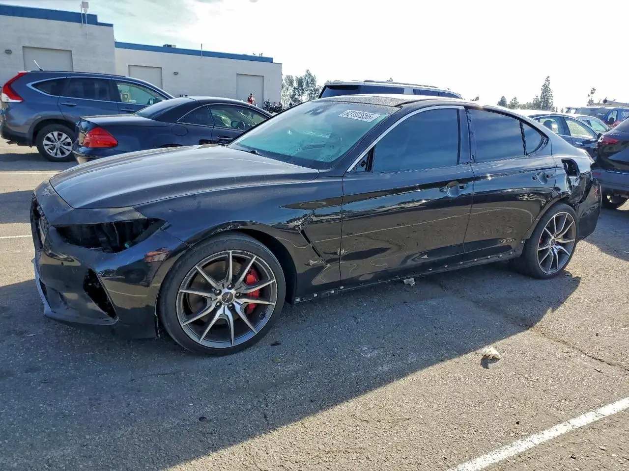 GENESIS G70 2019. Lot# 93102855. VIN KMTG74LE8KU034032. Photo 1