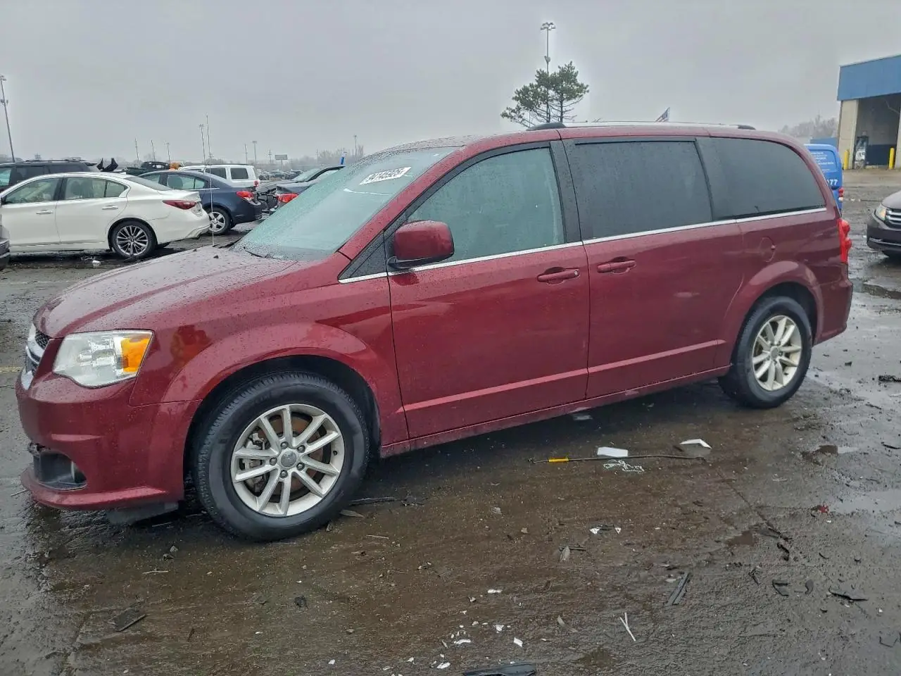 DODGE CARAVAN 2019. Lot# 94145925. VIN 2C4RDGCG9KR647048. Photo 1