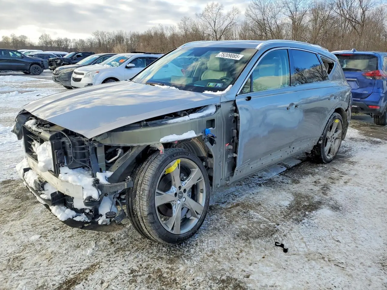 GENESIS GV80 2021. Lot# 75209085. VIN KMUHBDSB0MU055126. Photo 1