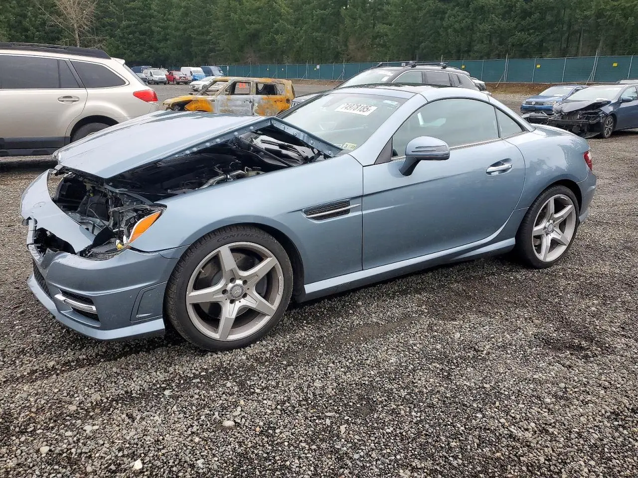 MERCEDES-BENZ SLK-CLASS 2012. Lot# 74978185. VIN WDDPK5HA1CF040534. Photo 1