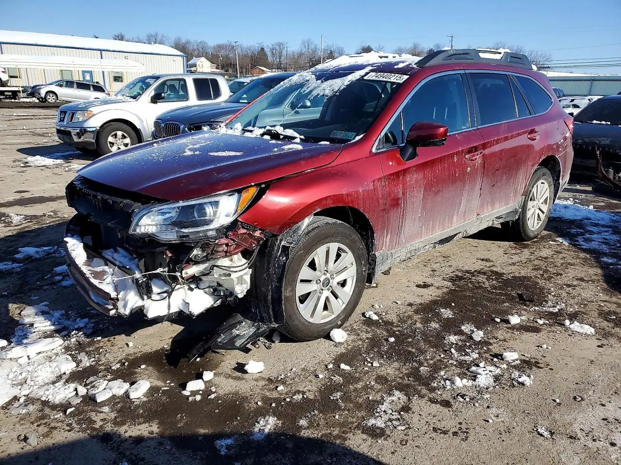 SUBARU OUTBACK 2015. Lot# 74940215. VIN 4S4BSACC0F3225570. Photo 1
