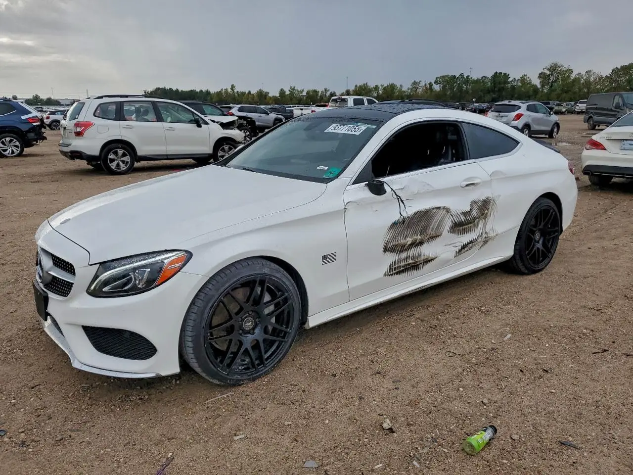 MERCEDES-BENZ C-CLASS 2017. Lot# 93771055. VIN WDDWJ4JB0HF432469. Photo 1