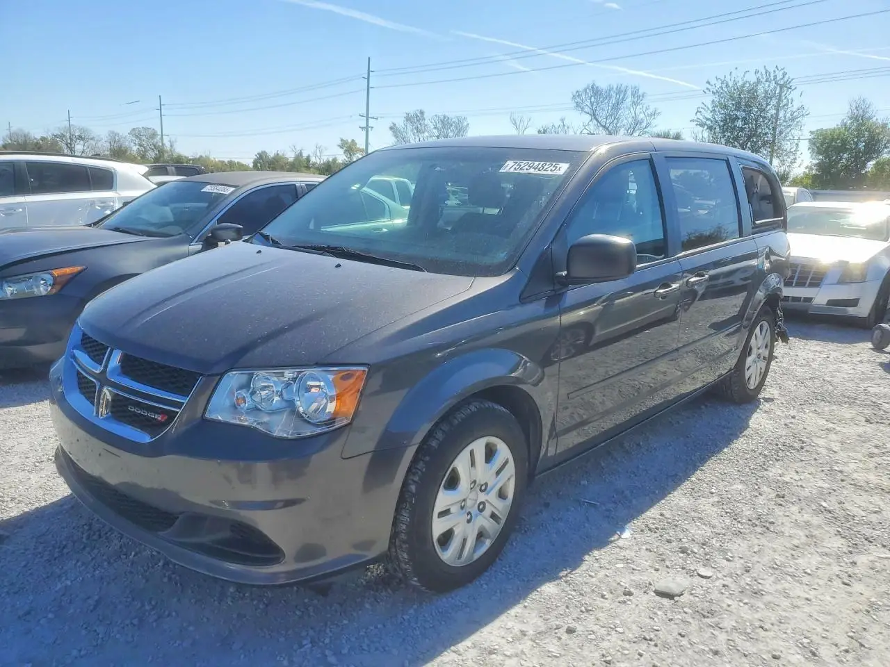 DODGE CARAVAN 2017. Lot# 75294825. VIN 2C4RDGBG0HR847178. Photo 1