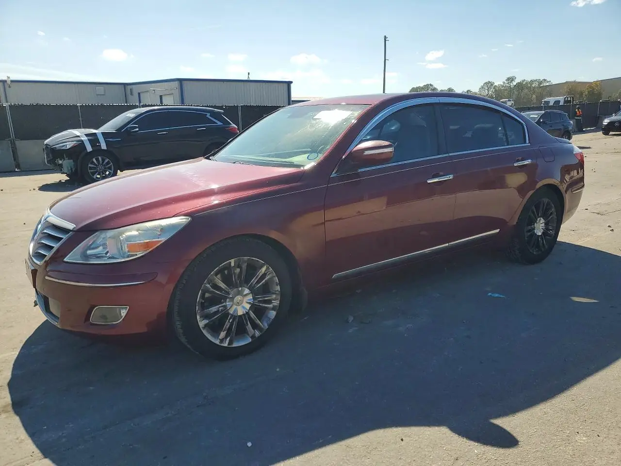 HYUNDAI GENESIS 2011. Lot# 74201355. VIN KMHGC4DF4BU126316. Photo 1