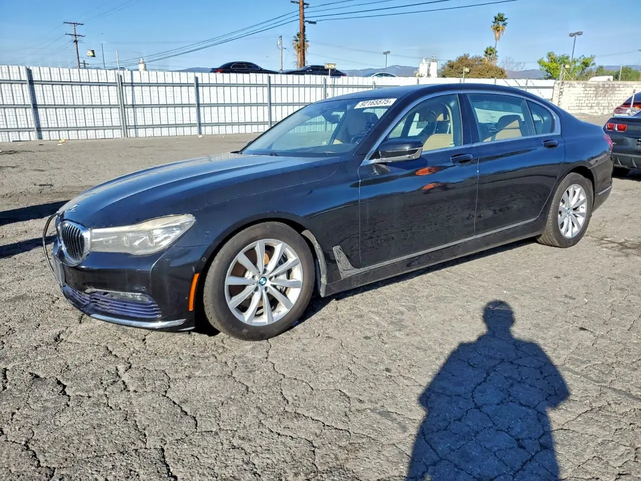 BMW 7 SERIES 2016. Lot# 92165575. VIN WBA7E2C50GG547545. Photo 1