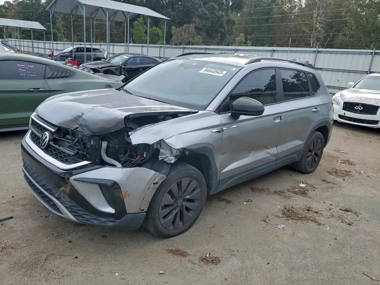 VOLKSWAGEN TAOS S 2022. Lot# 94640945. VIN 3VVDX7B23NM013920. Photo 1