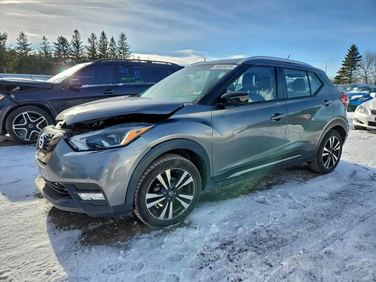 NISSAN KICKS 2019. Lot# 93833615. VIN 3N1CP5CU8KL549300. Photo 1
