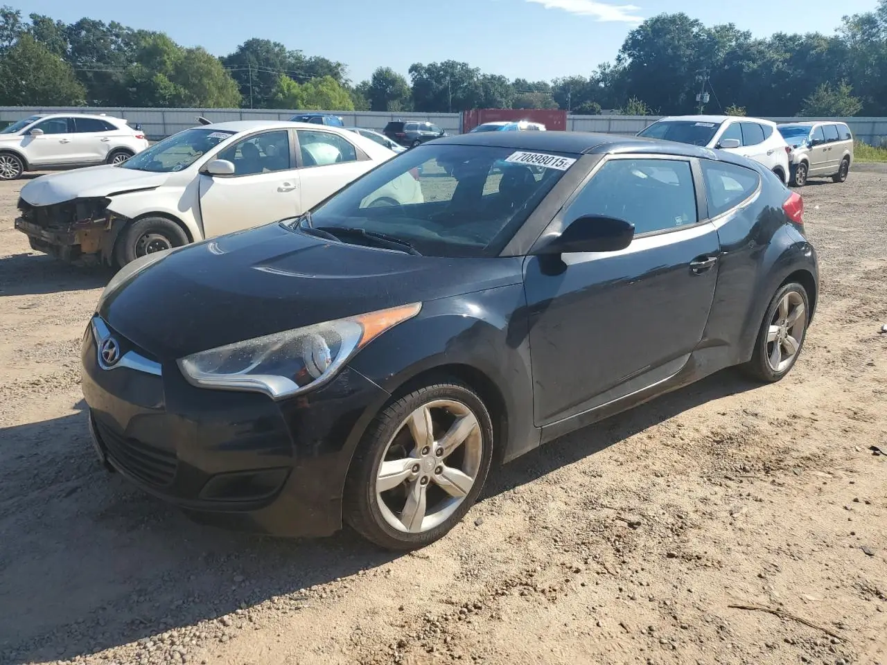 HYUNDAI VELOSTER 2014. Lot# 95702225. VIN KMHTC6AD1EU208523. Photo 1