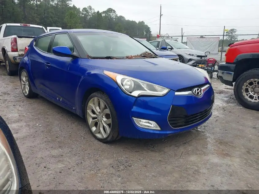 HYUNDAI VELOSTER 2012. Lot# 44002275. VIN KMHTC6AD3CU024911. Photo 1