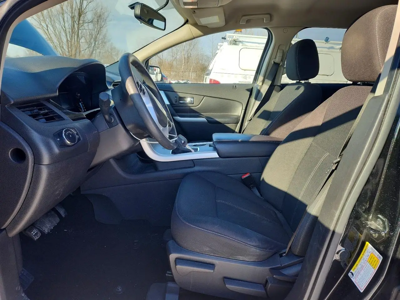 2FMDK3GC5CBA62361 FORD EDGE 2012 BLACK Photo 7