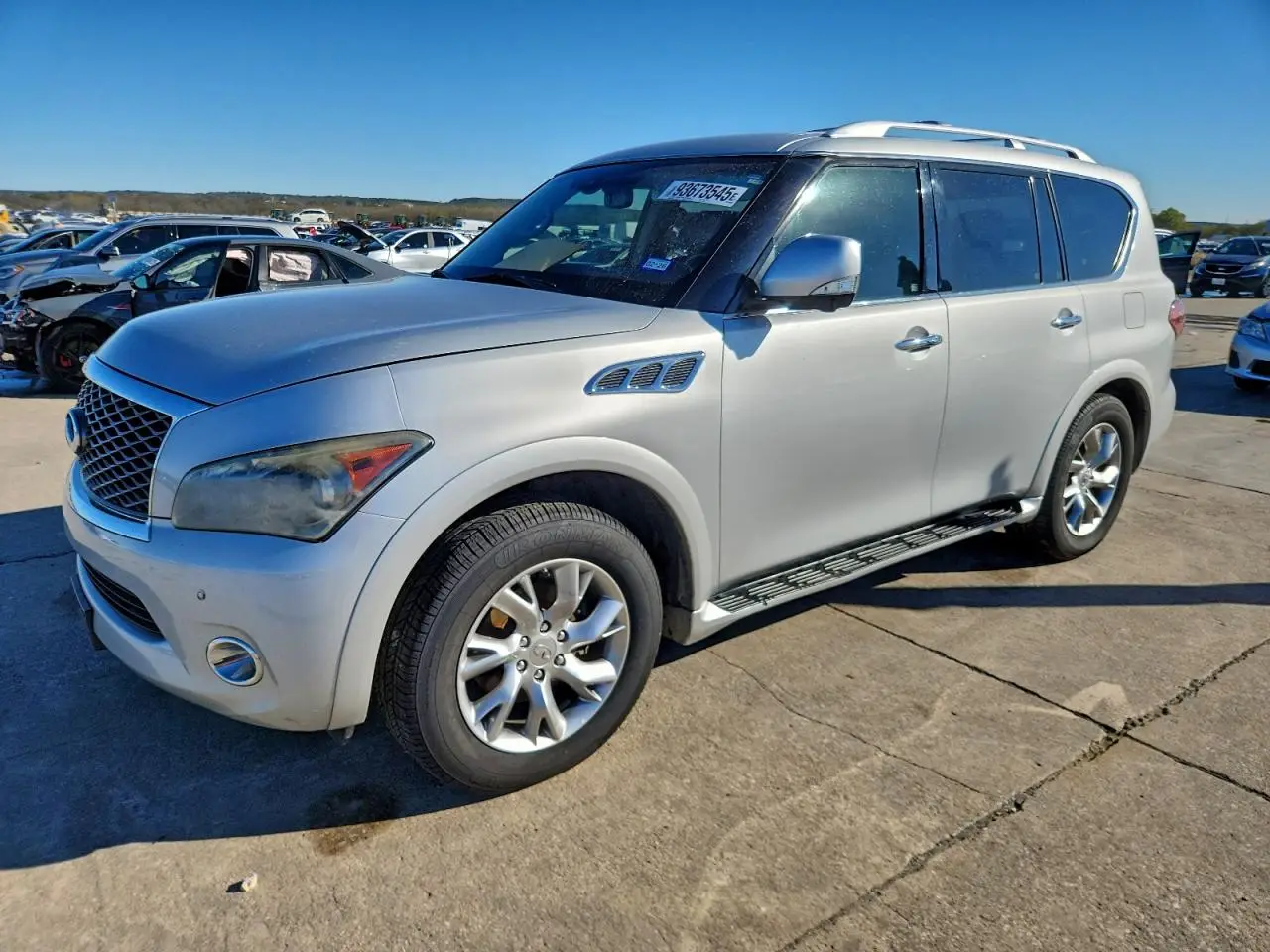 INFINITI QX56 2012. Lot# 93673545. VIN JN8AZ2NF2C9517758. Photo 1