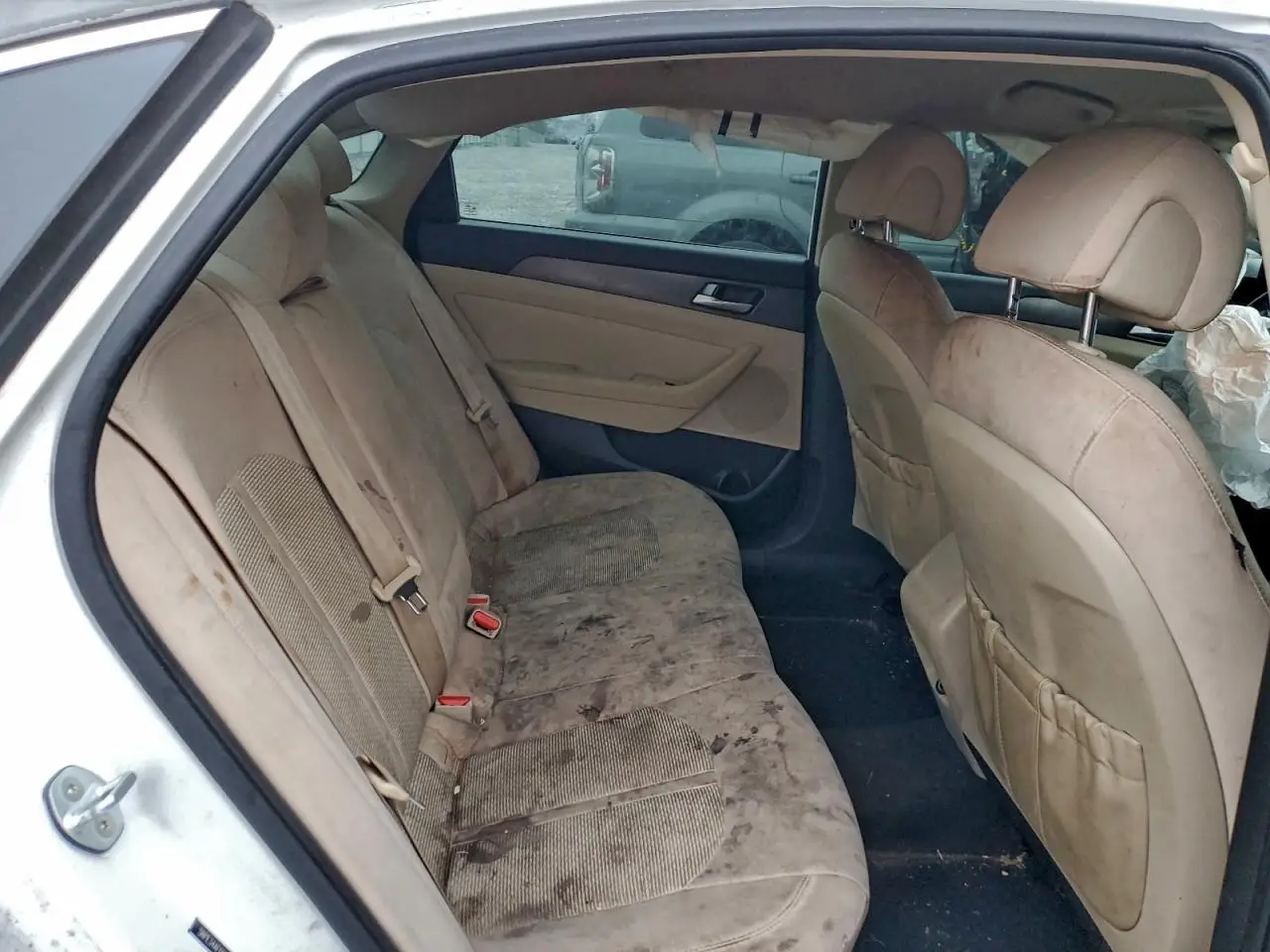 5NPE34AF0GH282063 HYUNDAI SONATA 2016 WHITE Photo 10