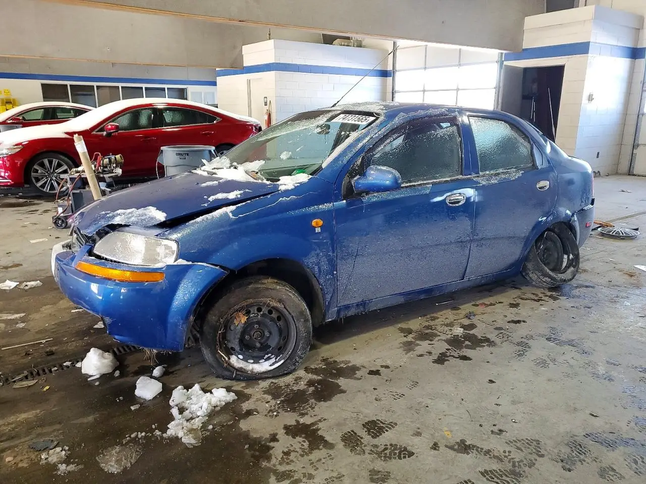 CHEVROLET AVEO 2004. Lot# 74731565. VIN KL1TD52604B151115. Photo 1