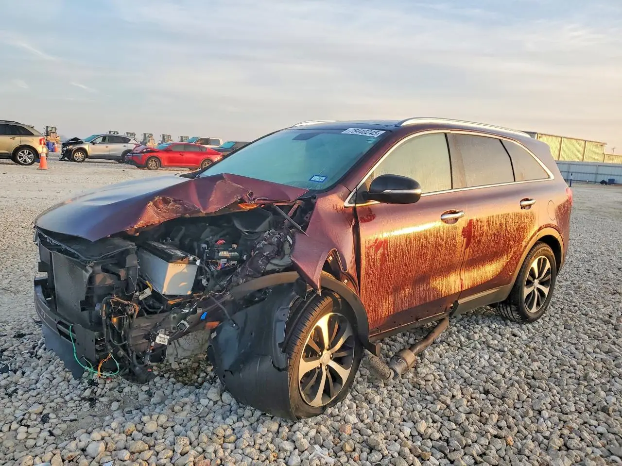 KIA SORENTO 2016. Lot# 75440245. VIN 5XYPH4A58GG132582. Photo 1