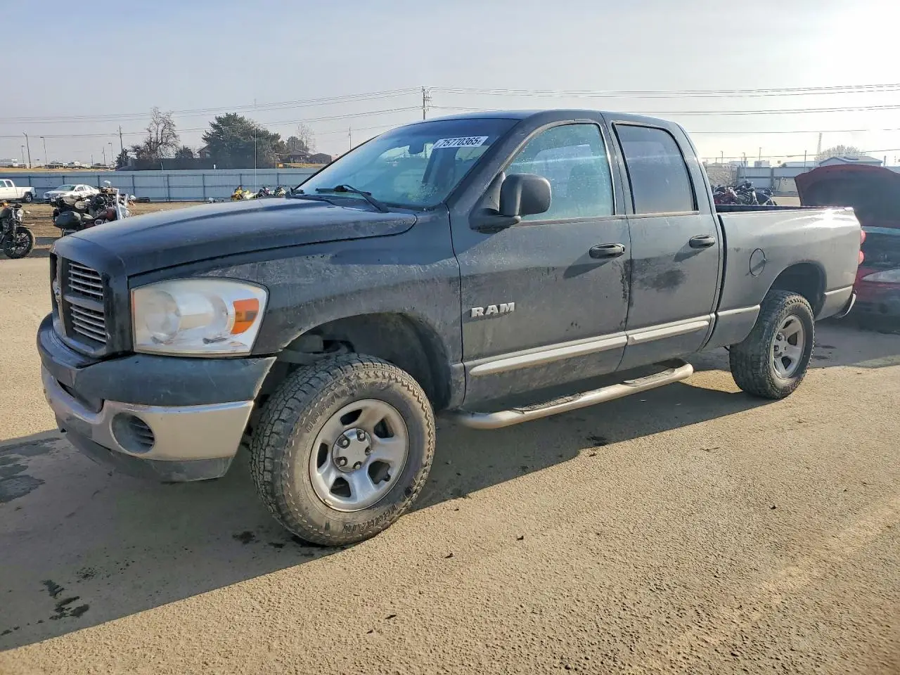 DODGE RAM 1500 2008. Lot# 75770365. VIN 1D7HU18N28J221947. Photo 1