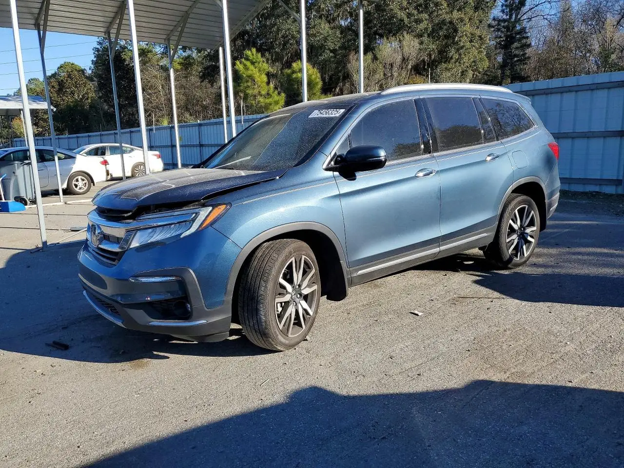 HONDA PILOT 2022. Lot# 75456325. VIN 5FNYF5H67NB024358. Photo 1