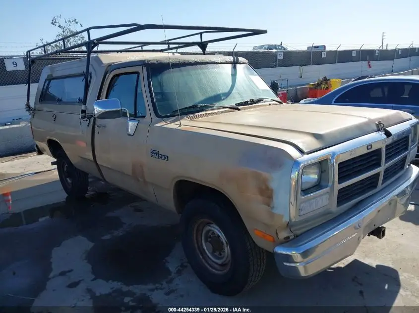 DODGE W-SERIES 1991. Lot# 44254339. VIN 1B7JM26Y2MS331576. Photo 1