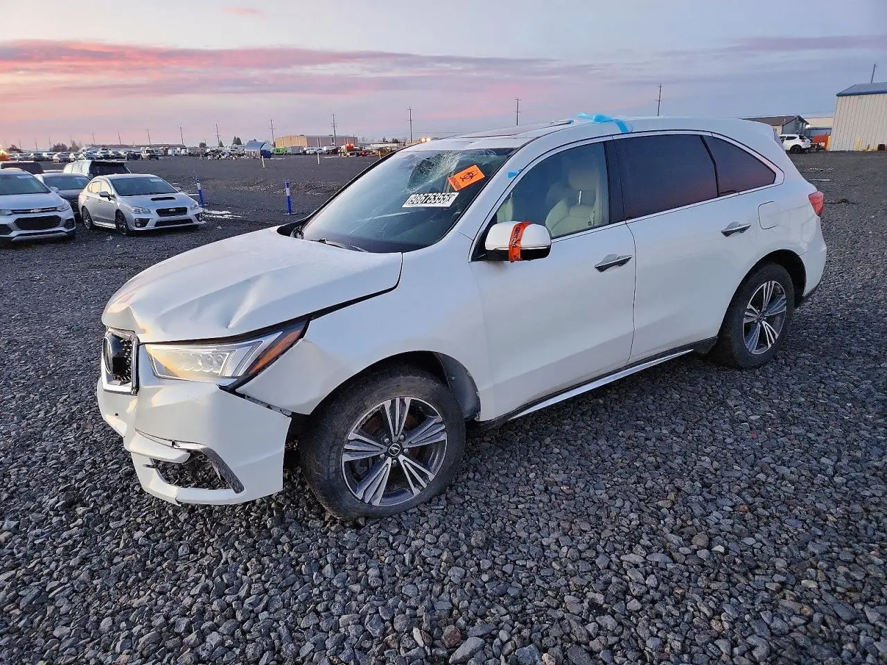 ACURA MDX 2018. Lot# 98675355. VIN 5J8YD4H37JL018848. Photo 1