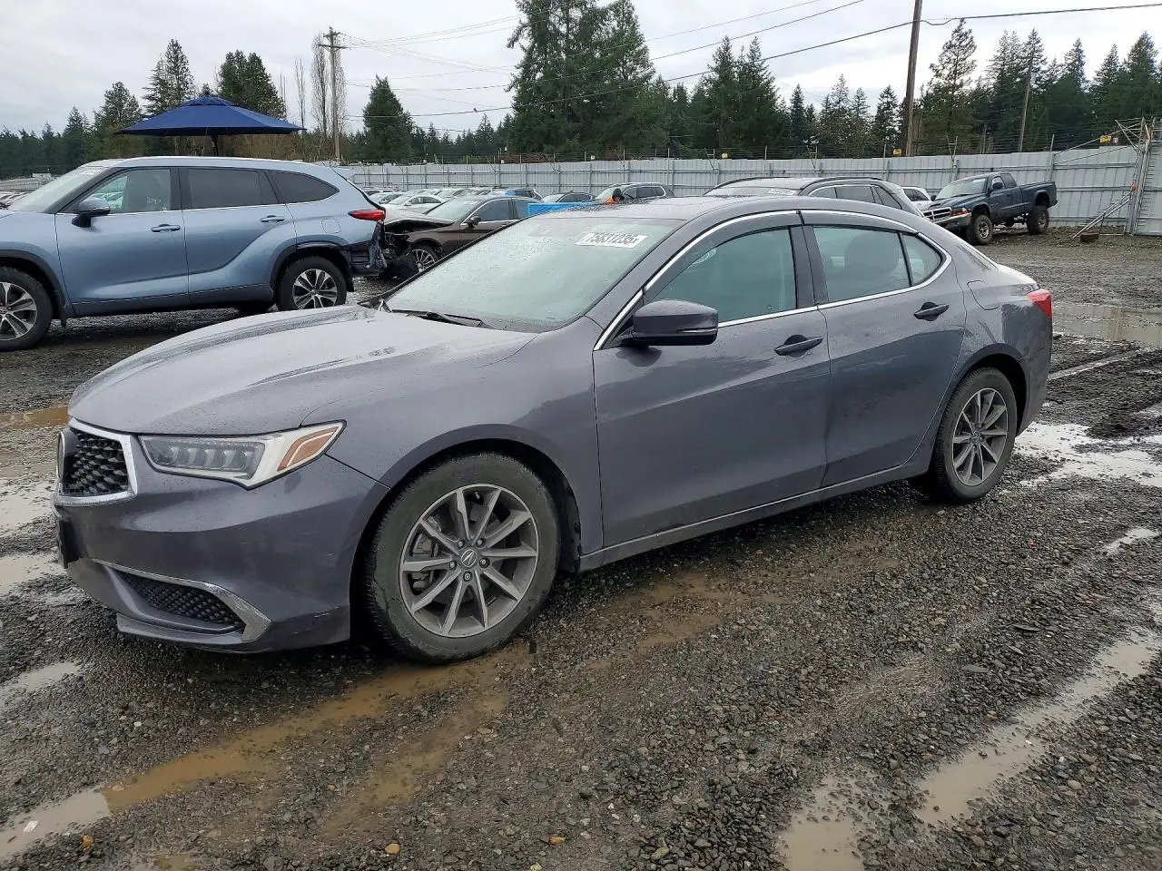 ACURA TLX 2020. Lot# 75831235. VIN 19UUB1F37LA015470. Photo 1