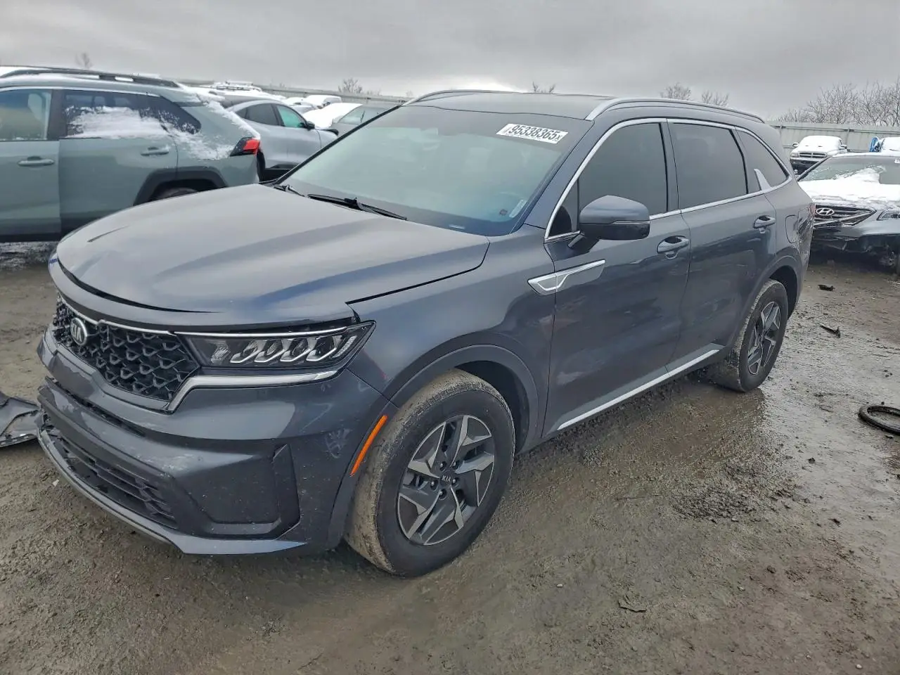 KIA SORENTO 2021. Lot# 95338365. VIN KNDRG4LG5M5059282. Photo 1