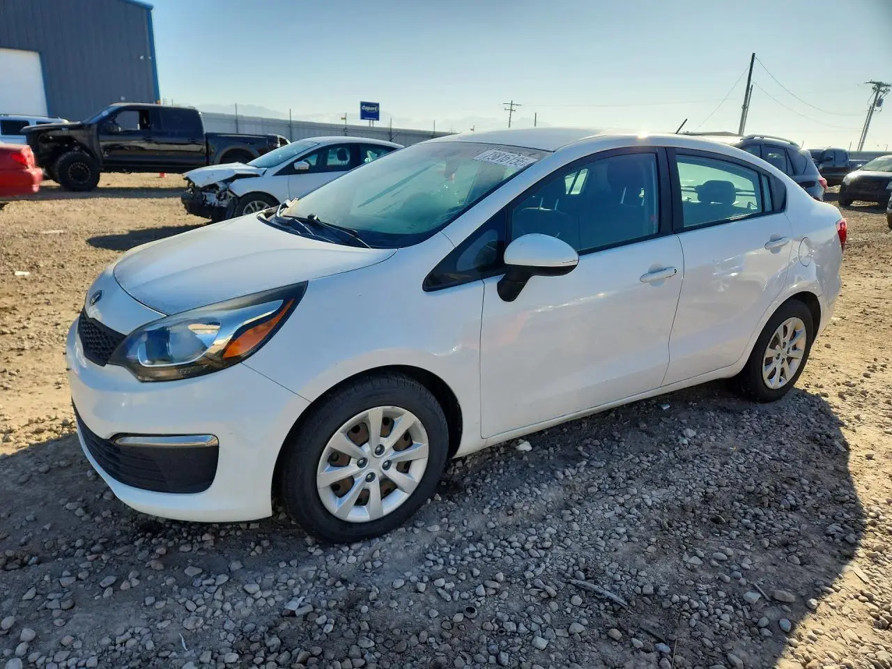 KIA RIO 2017. Lot# 75815155. VIN KNADM4A36H6062658. Photo 1