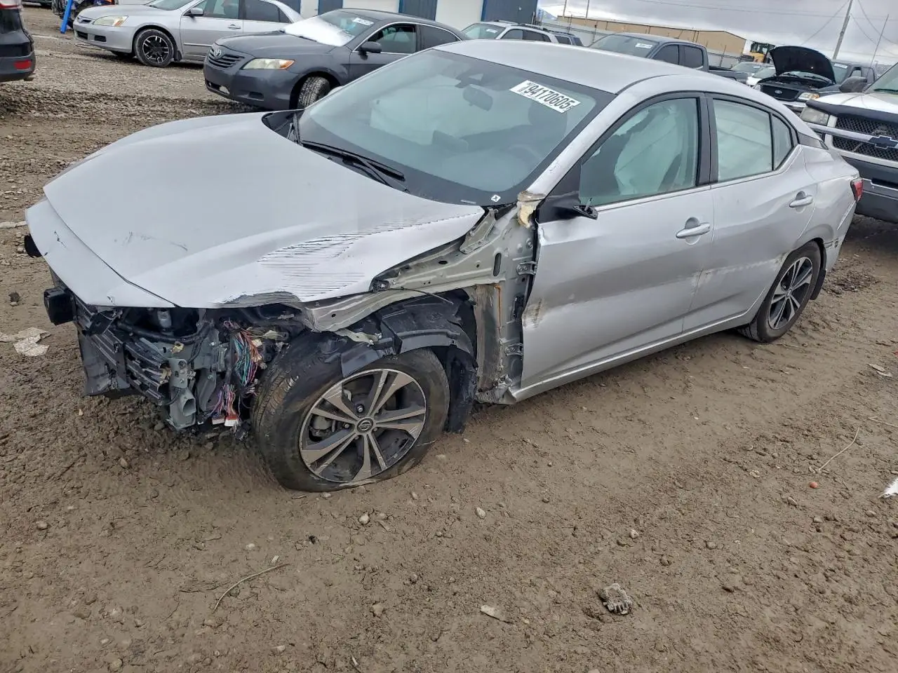 NISSAN SENTRA 2022. Lot# 94170605. VIN 3N1AB8CV4NY274810. Photo 1