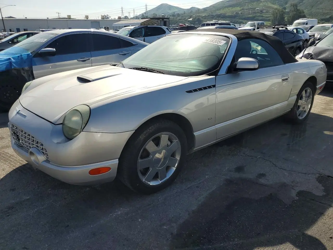 FORD TBIRD 2004. Lot# 75418305. VIN 1FAHP60A94Y109919. Photo 1