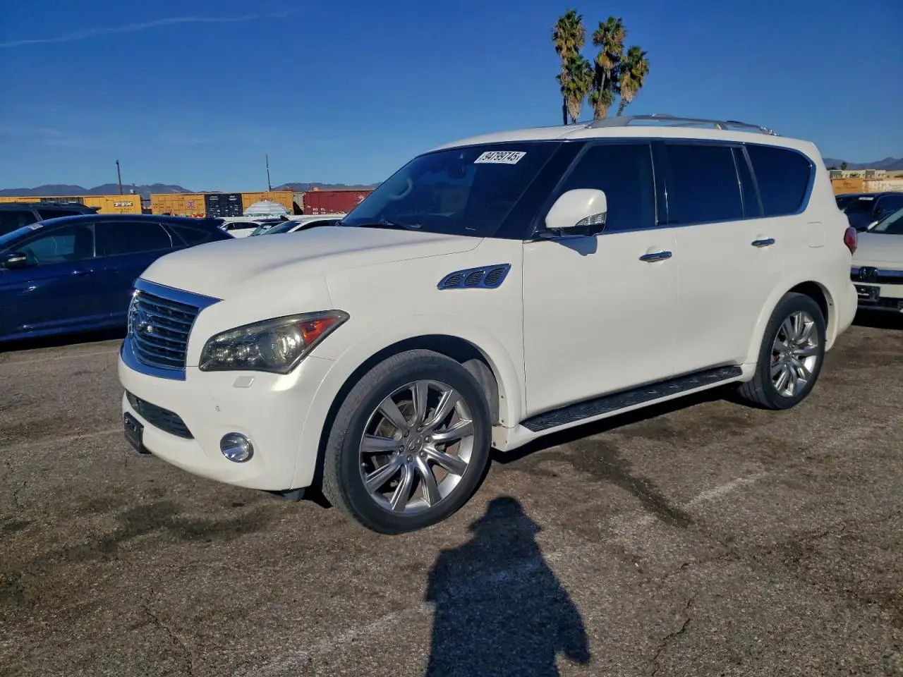 INFINITI QX56 2012. Lot# 94799745. VIN JN8AZ2NC7C9318050. Photo 1