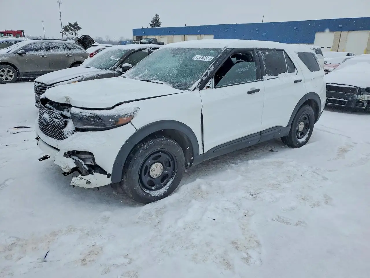 FORD EXPLORER 2022. Lot# 75810545. VIN 1FM5K8AWXNNA03298. Photo 1