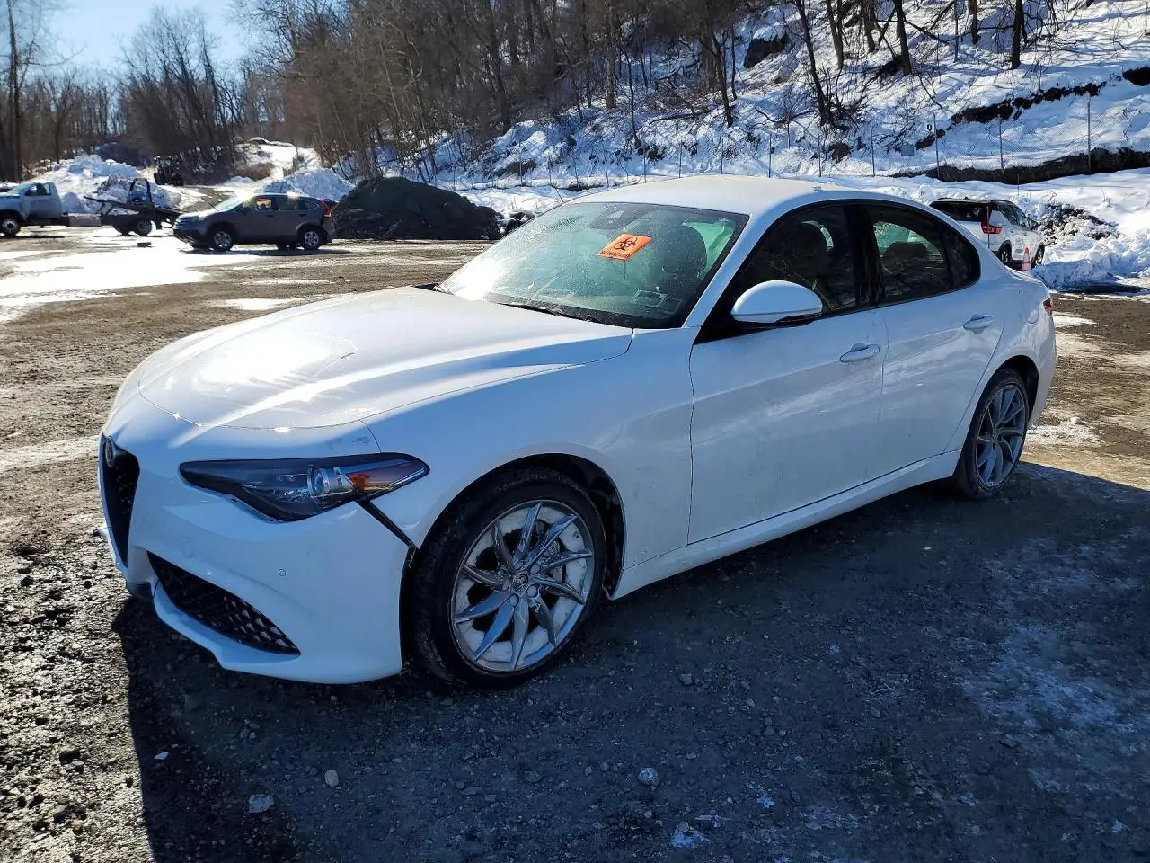 ALFA ROMEO GIULIA 2022. Lot# 75493635. VIN ZARFANAN1N7660289. Photo 1