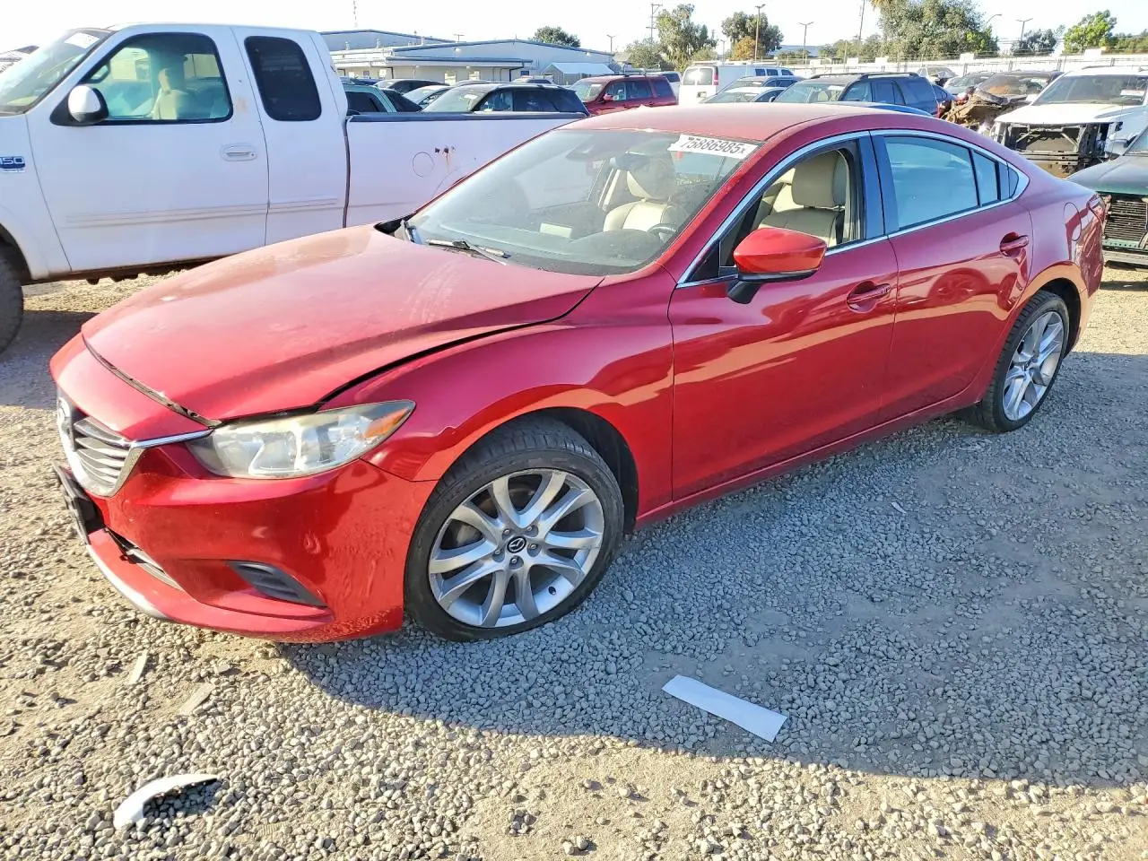 MAZDA 6 2017. Lot# 75886985. VIN JM1GL1V50H1119768. Photo 1