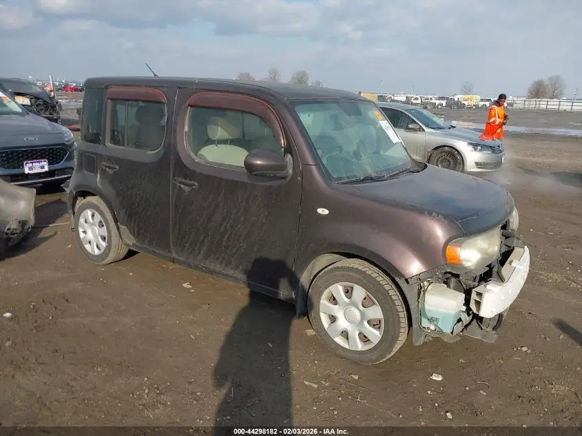 NISSAN CUBE 2009. Lot# 44298182. VIN JN8AZ28R39T118164. Photo 1