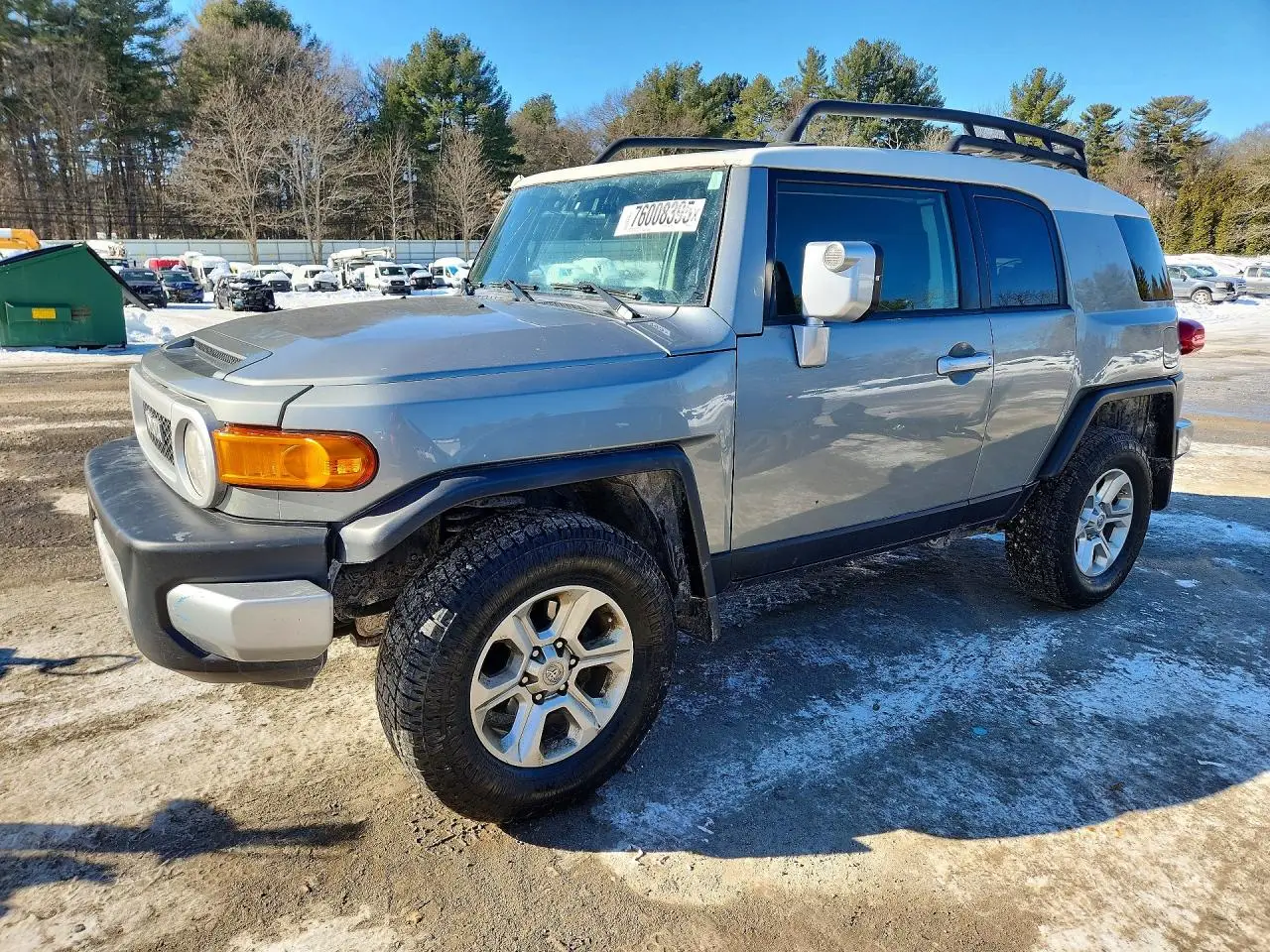 TOYOTA FJ CRUISER 2010. Lot# 76008395. VIN JTEBU4BF8AK077741. Photo 1