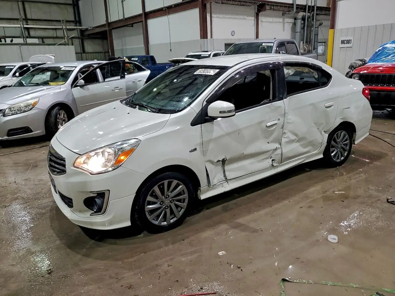 MITSUBISHI MIRAGE 2019. Lot# 95926565. VIN ML32F4FJ1KHF18787. Photo 1