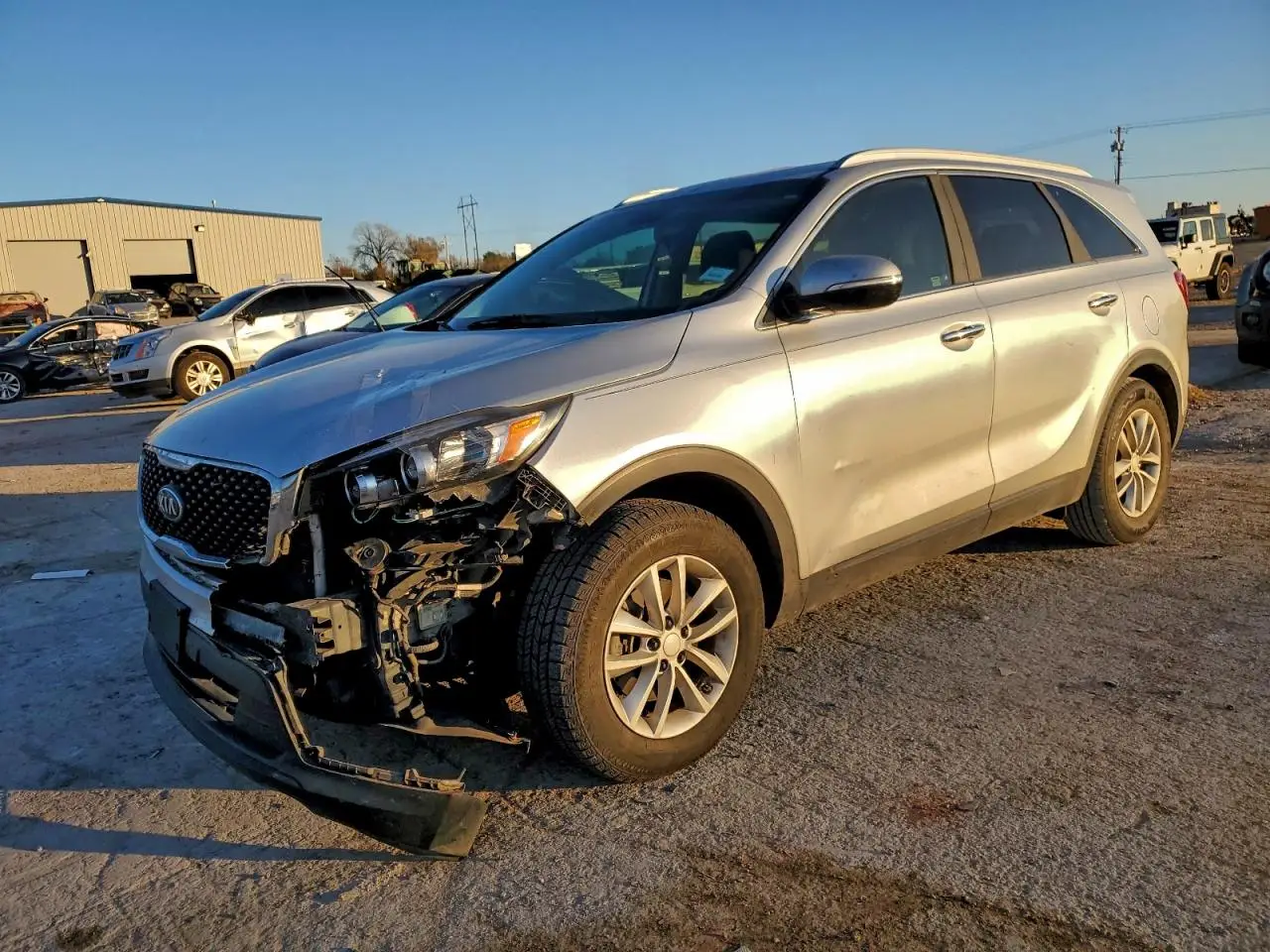 KIA SORENTO 2017. Lot# 96187975. VIN 5XYPG4A34HG246968. Photo 1
