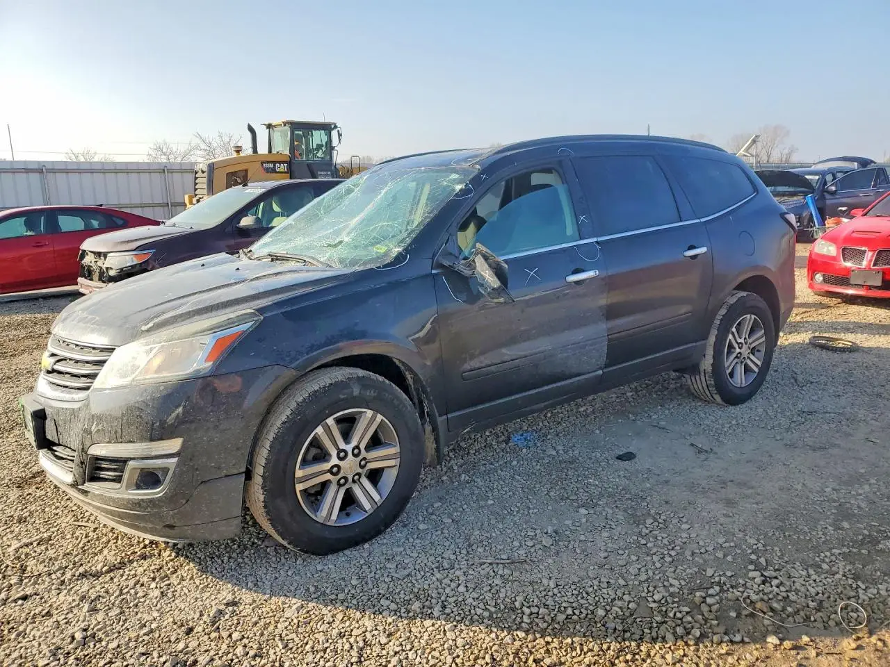CHEVROLET TRAVERSE 2017. Lot# 76078915. VIN 1GNKVGKD6HJ175689. Photo 1