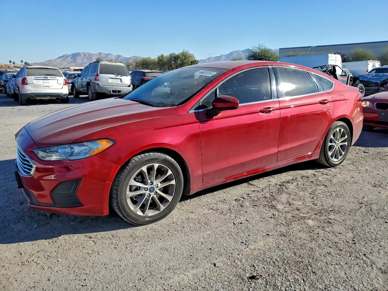 FORD FUSION 2020. Lot# 96001255. VIN 3FA6P0HD2LR139392. Photo 1