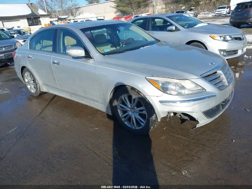 HYUNDAI GENESIS 2012. Lot# 44313648. VIN KMHGC4DF9CU207474. Photo 1