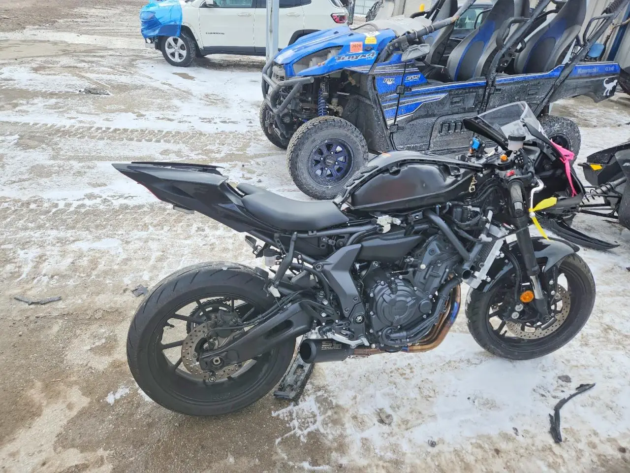 YAMAHA YZFR7 2025. Lot# 75678945. VIN JYARM38E9SA017661. Photo 1